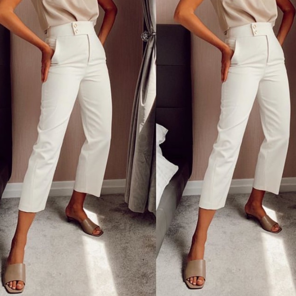 GORGEOUS ZARA NWT 2 Piece Blouse & Pants Set - Picture 9 of 11